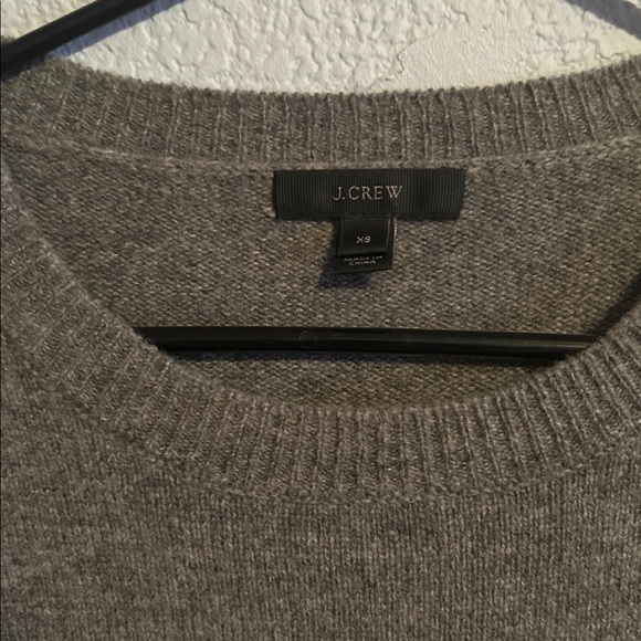 J. Crew Grey Sweater with Bronze Details - Picture 4 of 6